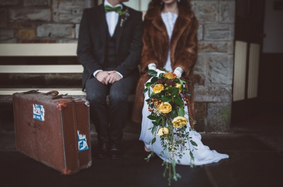 Winter Wedding Bodmin Jail13